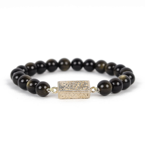 Black Obsidian Bracelet