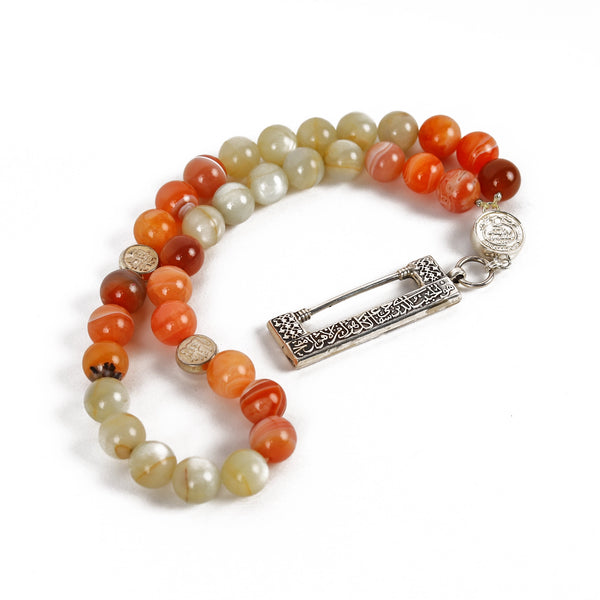 Moonstone Carnelian Rosary