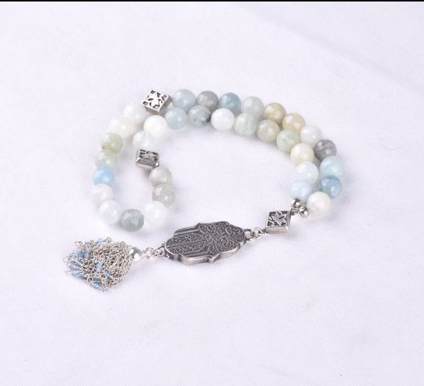 Aquamarine Rosary