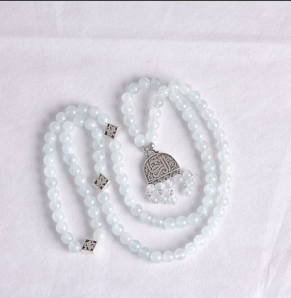 Aquamarine Rosary