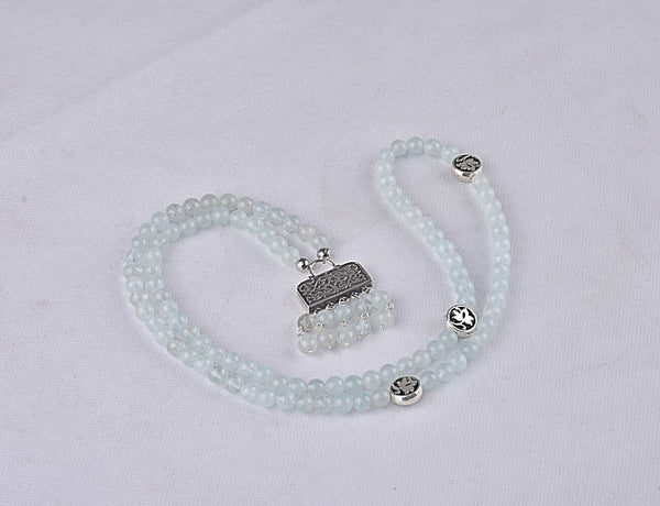 Aquamarine Rosary