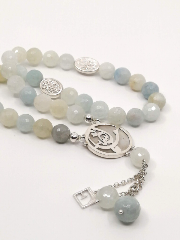 Aquamarine Rosary ما شاء الله