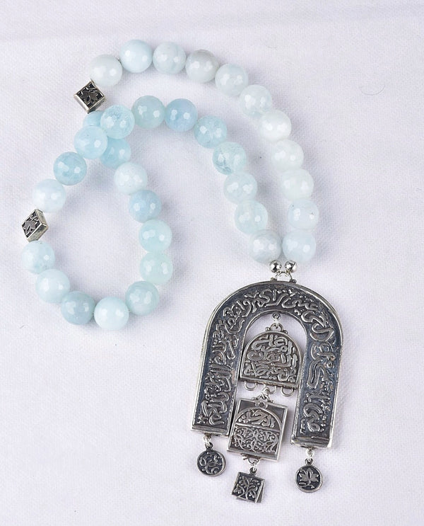 Aquamarine Rosary